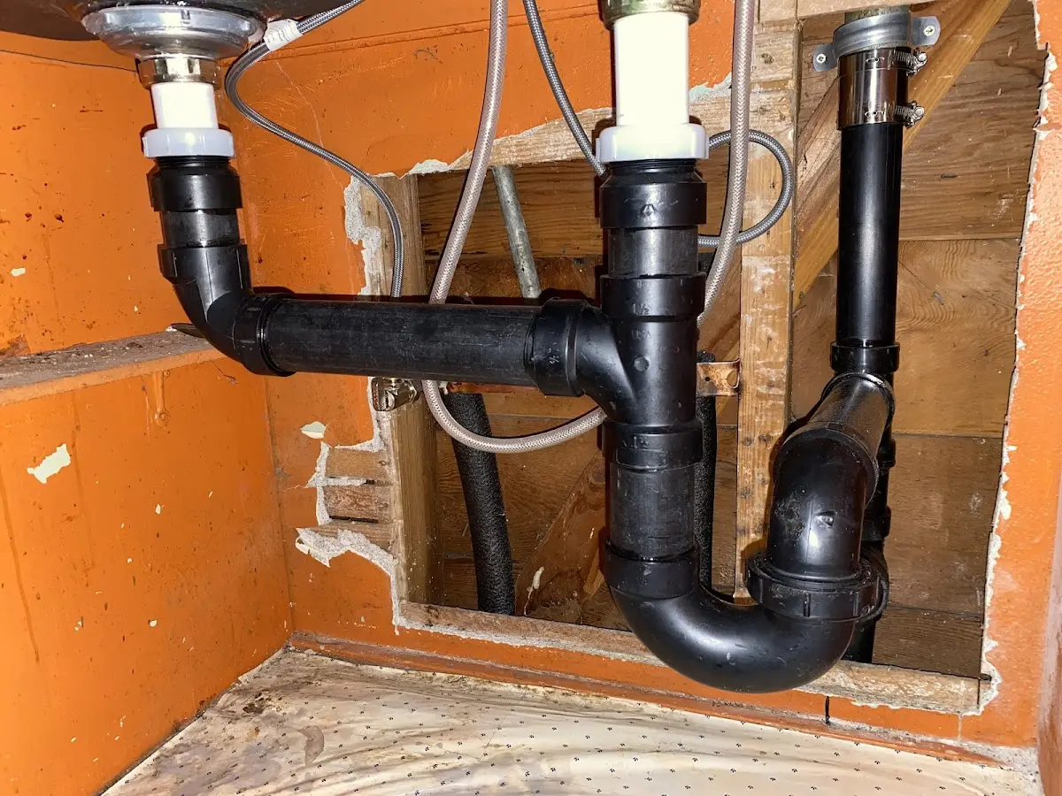 Professional Repiping Services equipment and tools on the job in Hampton